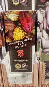 Cioccolato di Modica 70% equador - barretta da 100gr