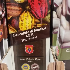 Cioccolato di Modica 70% equador - barretta da 100gr