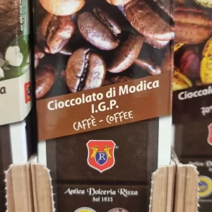 Cioccolato di Modica al caffé - barretta da 100gr