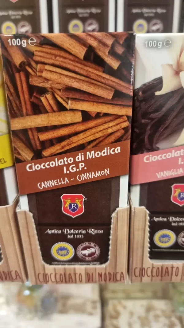 Cioccolato di Modica alla cannella - 100gr