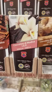 Cioccolato di Modica alla vaniglia - barretta da 100gr