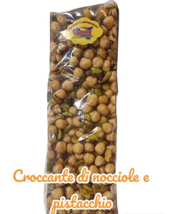 croccante di nocciole e pistacchio