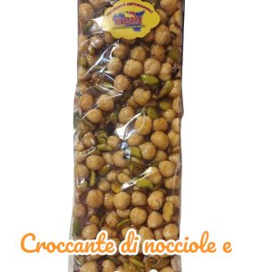 croccante di nocciole e pistacchio