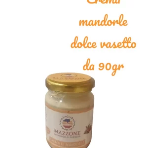 Crema di mandorle dolce vasetto da 90gr